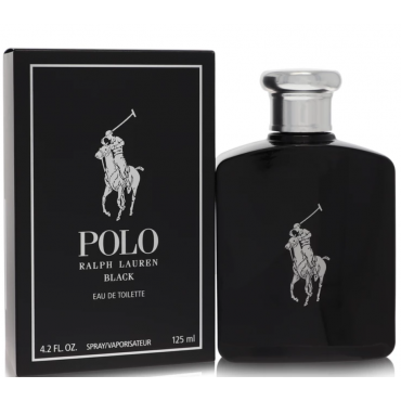 Polo Black Cologne By Ralph Lauren for Men 4.2 oz Eau De Toilette Spray